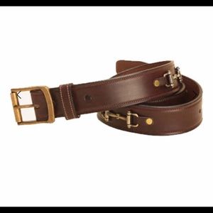 Tory Leather Snaffle belt